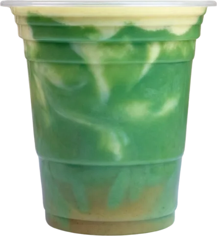 Tropic smoothie in the cup