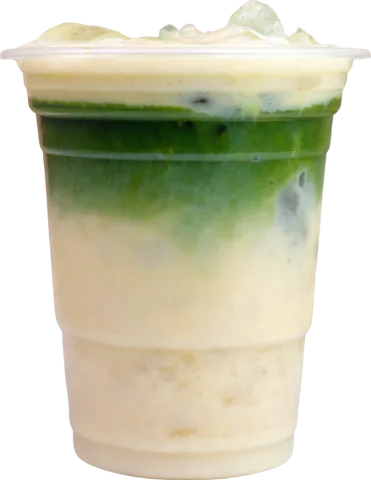 ماتشا Vanilla في الكوب
